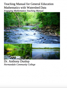Teaching Manual for General Education Mathematics with Watershed Data
